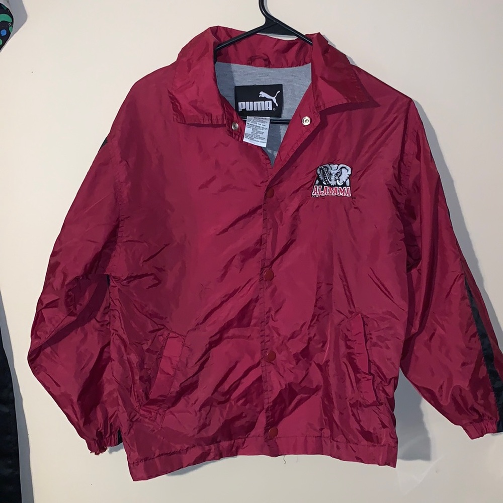 Puma University of Alabama Youth Medium (10-12) Vintage Jacket